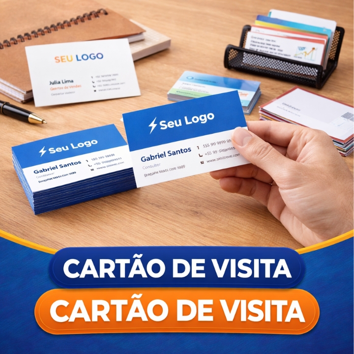 Cartões de visita personalizados
